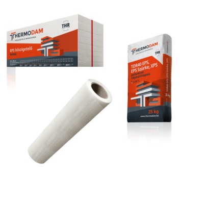 10 cm Homlokzati Hőszigetelő Alaprendszer Thermodam Eps 80